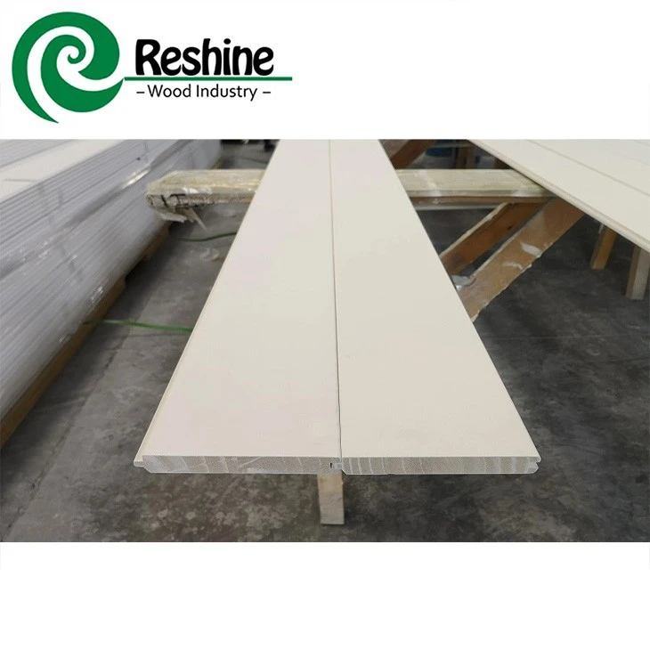 Duty Free White Primed Wood T & G Wall Panel Shiplap