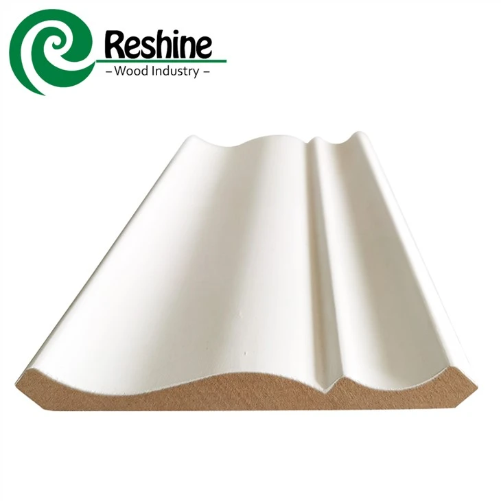 Baseboard tal-Moulding MDF Ipprajmata abjad